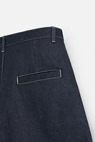 BERMUDA EN DENIM COUPE LARGE