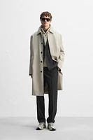 RELAXED FIT MANTECO TRENCH COAT