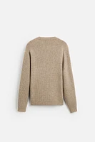 SQUARE TEXTURED SWEATER