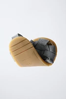 BAREFOOT LEATHER FISHERMAN SANDALS