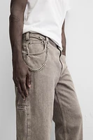 WASHED RELAXED FIT JEANS