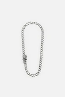 METAL LINK CHAIN NECKLACE