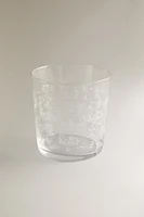 VERRE VERRE RECYCLABLE MOTIF
