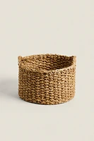 CYLINDRICAL SEAGRASS BASKET