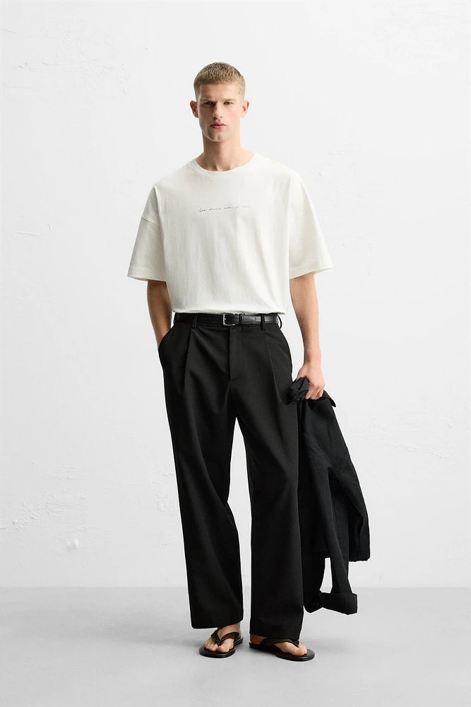 RAISED PATCH T-SHIRT