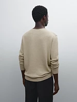 100% linen knit sweater