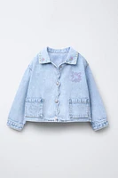EMBROIDERED DENIM JACKET