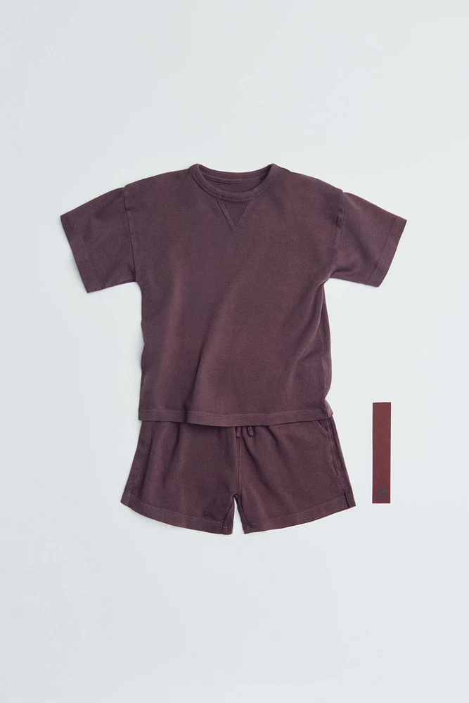 ENSEMBLE DE JOGGING T-SHIRT ET BERMUDA UNI