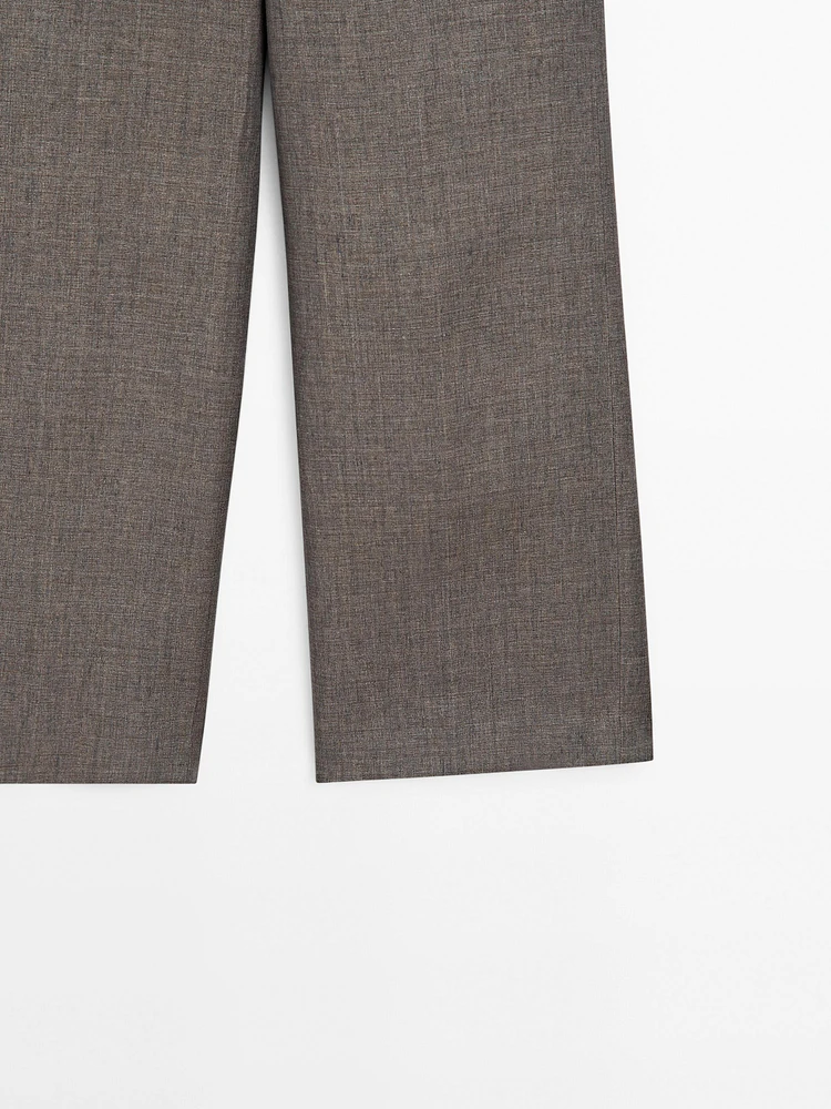 Pantalon fluide 100 % lin