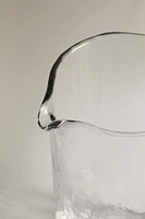 PICHET VERRE RECYCLABLE MARTELÉ