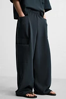PANTALON DE JOGGING TECHNIQUE COUPE OVERSIZE