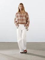 Tejan trousers with texture detail