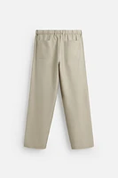 PANTALON EN MÉLANGE DE LYOCELL