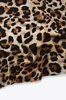 FOULARD À IMPRIMÉ ANIMALIER