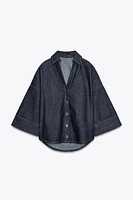 Z1975 WIDE SLEEVE DENIM SHIRT