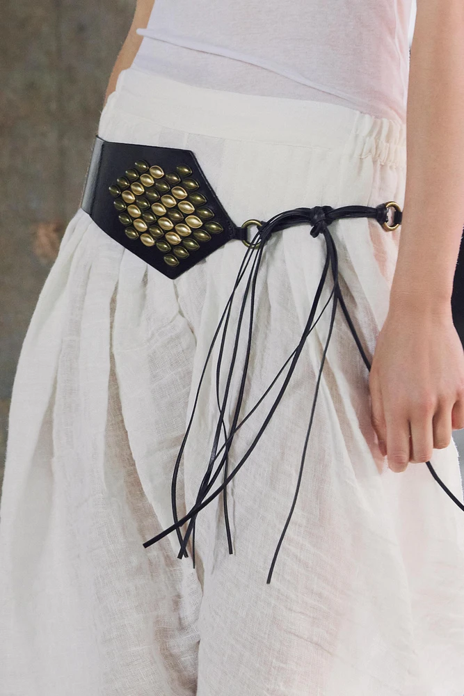 ZW COLLECTION LINEN BALLOON PANTS