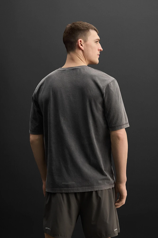 WASHED TRAINING T-SHIRT