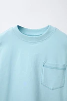 TOPSTITCH POCKET T-SHIRT