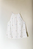 TOP COTON MINIFLEUR