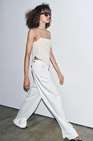 TOP ASYMÉTRIQUE CRÊPE