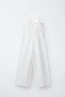 COMBINAISON LONGUE LACETS AVEC LIN