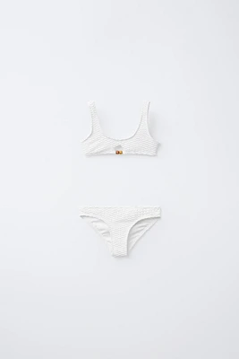 6-14 ANS/ BIKINI STRUCTURÉ POMPONS
