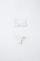 6-14 ANS/ BIKINI STRUCTURÉ POMPONS