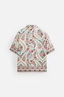 CHEMISE À IMPRIMÉ FLORAL