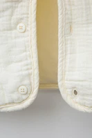 TEXTURED QUILTED JACKET