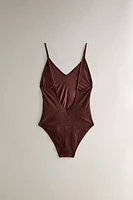 MAILLOT DE BAIN PLAGE TISSU SMOCK