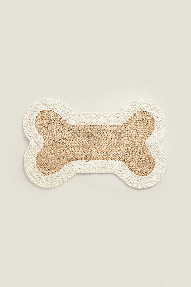 JUTE BONE PET AREA RUG