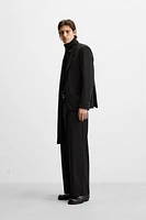 TEXTURED SUIT PANTS