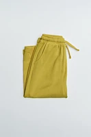 ENSEMBLE T-SHIRT ET PANTALON LARGE UNI