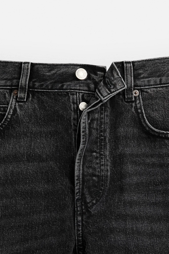 RIPPED REGULAR STRAIGHT FIT JEANS