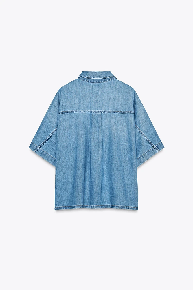 CHEMISE EN JEAN TRF
