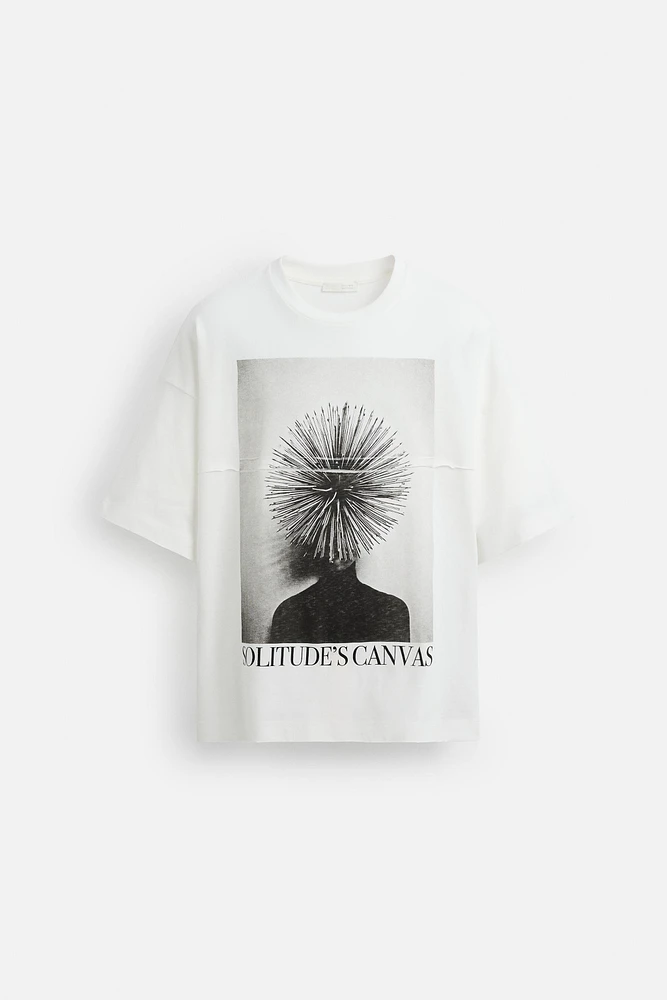 T-SHIRT À IMPRIMÉ PHOTOGRAPHIQUE