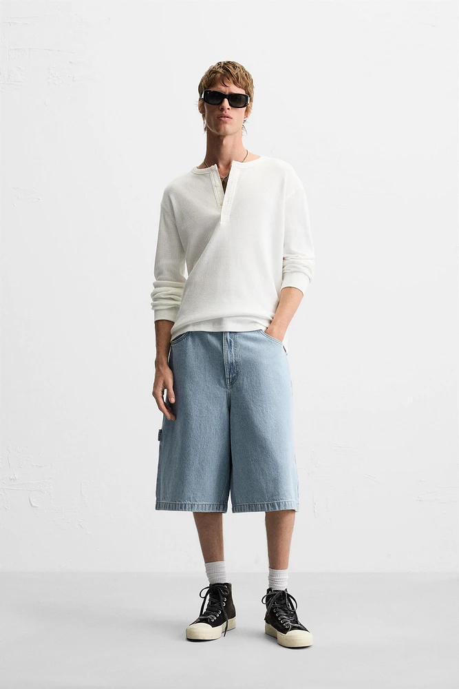 BERMUDA EN DENIM OVERSIZE