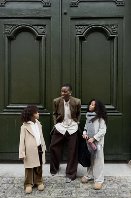 MANTEAU EN LAINE
