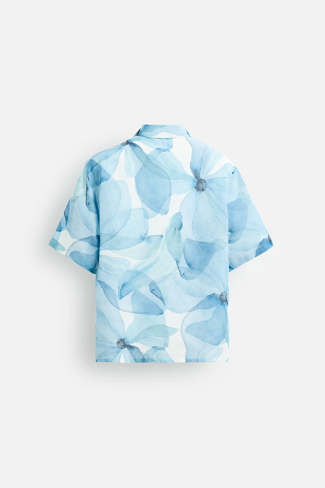 ABSTRACT PRINT SHIRT