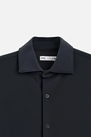 TEXTURED STRETCH SHIRT