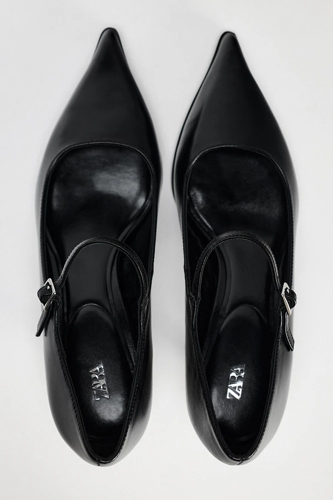 POINTY LEATHER SHOES 50TH ANNIVERSARY