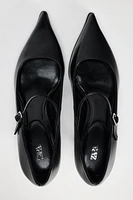 POINTY LEATHER SHOES 50TH ANNIVERSARY