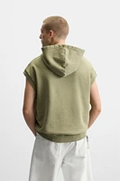WASHED HOODIE SWEATSHIRT