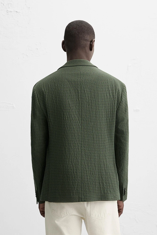 BLAZER PIED-DE-POULE