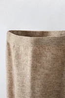 WOOL AND CASHMERE BLEND HAMMER PANTS