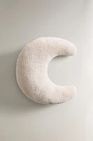 COUSSIN ENFANT LUNE FAUSSE FOURRURE GAZE