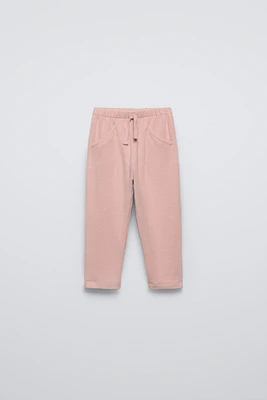 SOFT TOUCH PANTS WITH POCKETS