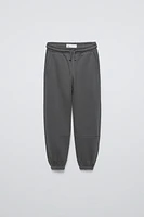 LABEL JOGGER SWEATSHIRT AND PANTS SET