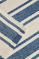 BATH MAT WITH IRREGULAR STRIPES