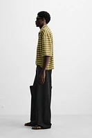 PANTALON WIDE FIT STRUCTURE INTERLOCK